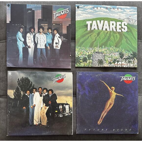 TAVARES LOT LPs Sky High Love Storm Future Bound In the City Vinyl - Picture 1 of 16